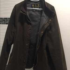 Barbour men’s jacket (Olive, men’s L)